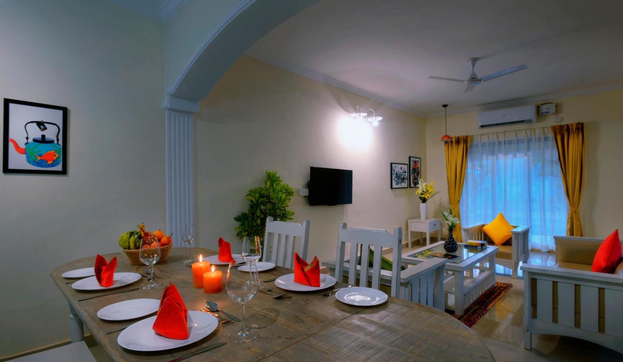 Treehouse Blue Hotel & Villas Colva Exterior photo
