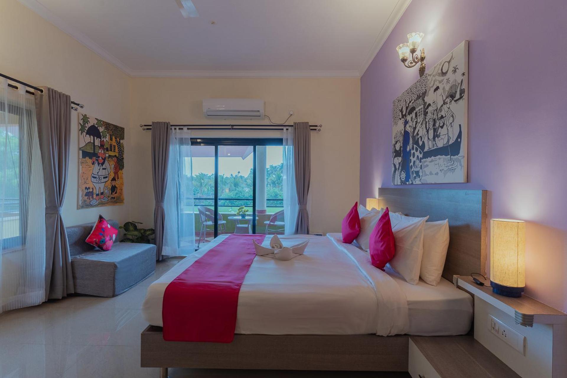 Treehouse Blue Hotel & Villas Colva Exterior photo
