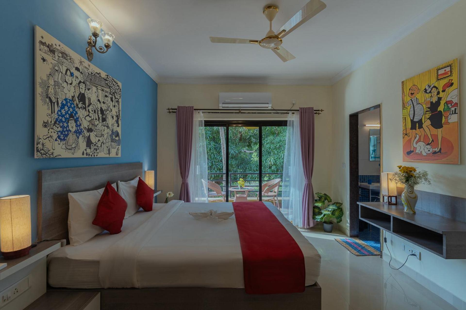 Treehouse Blue Hotel & Villas Colva Exterior photo