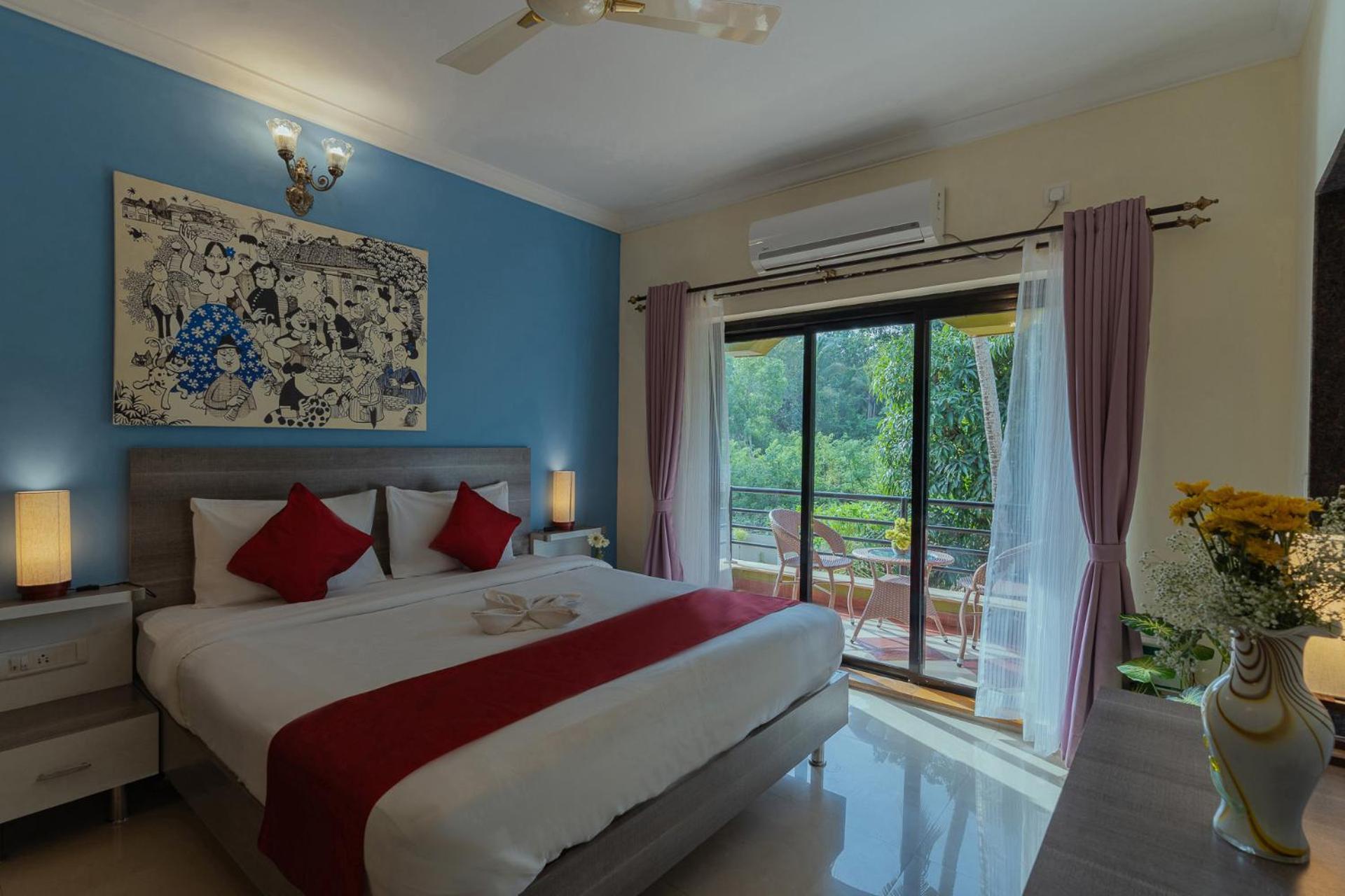 Treehouse Blue Hotel & Villas Colva Exterior photo